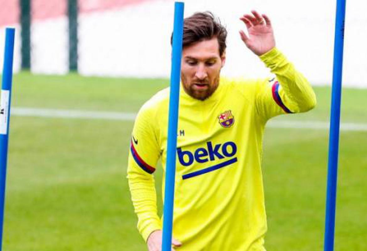 Messi trening