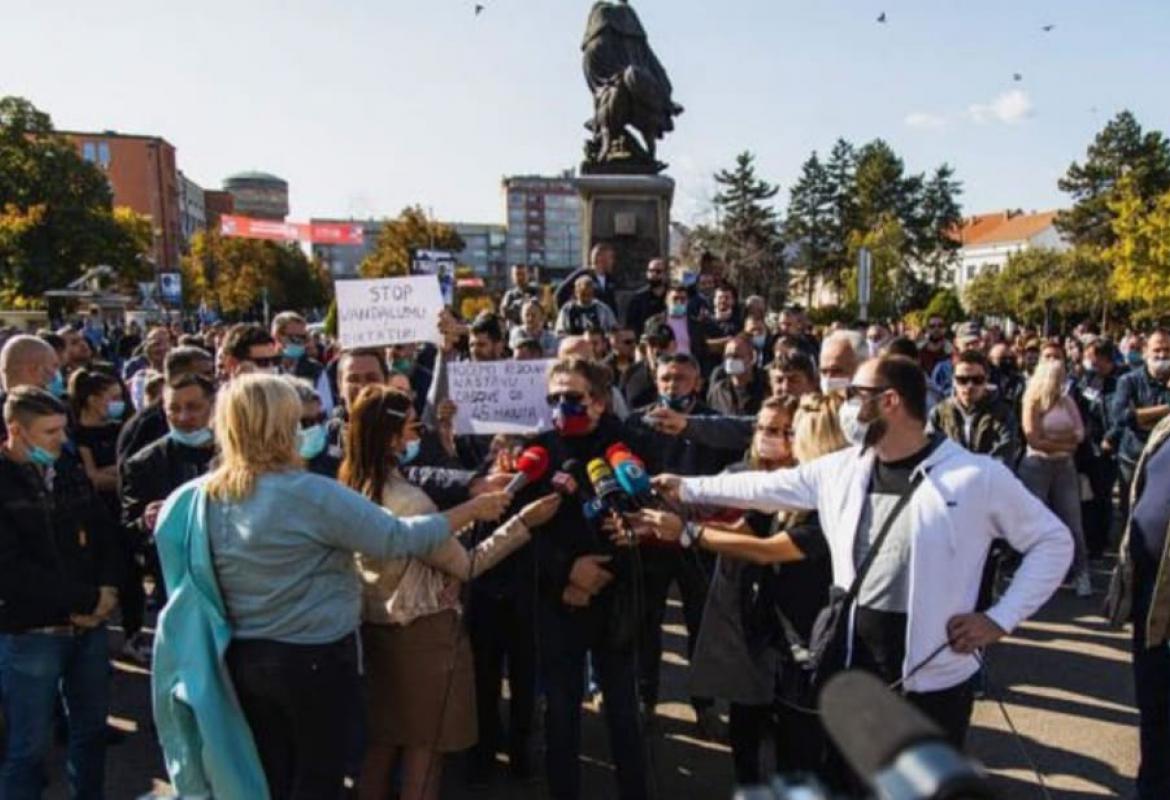 Protesti u Bijeljini