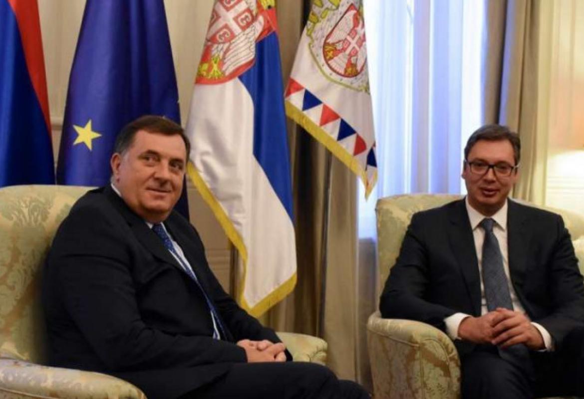 Milorad Dodik i Aleksandar Vučić