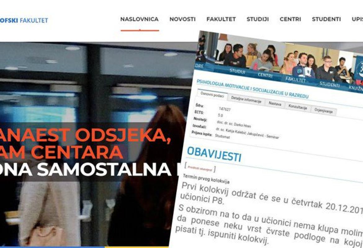 U novim prostorijama fakulteta nedostaju osnovne stvari