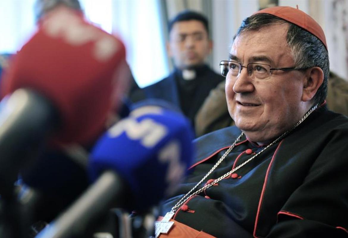 Vrhbosanski nadbiskup kardinal Vinko Puljić