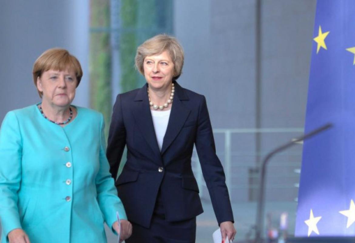 Angela Merkel i Tereza Mej