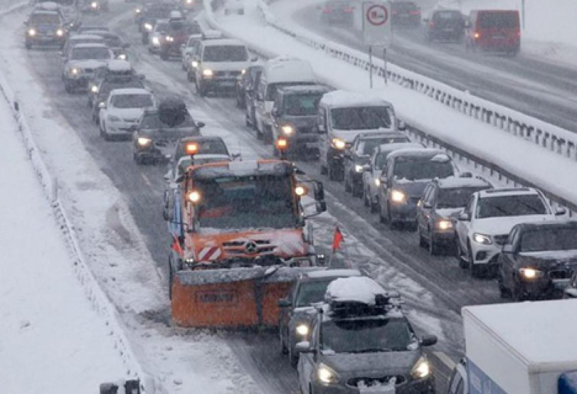 Foto: stanje na cestama u Austriji
